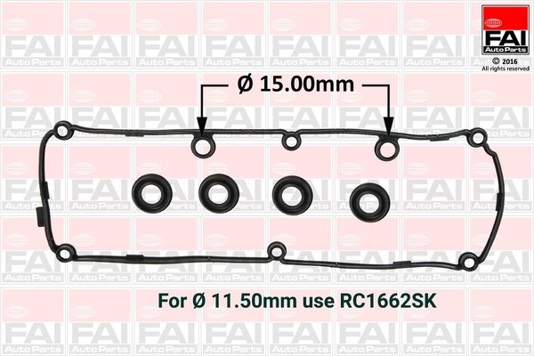 FAI AUTOPARTS Blīve, Motora bloka galvas vāks RC1663SK